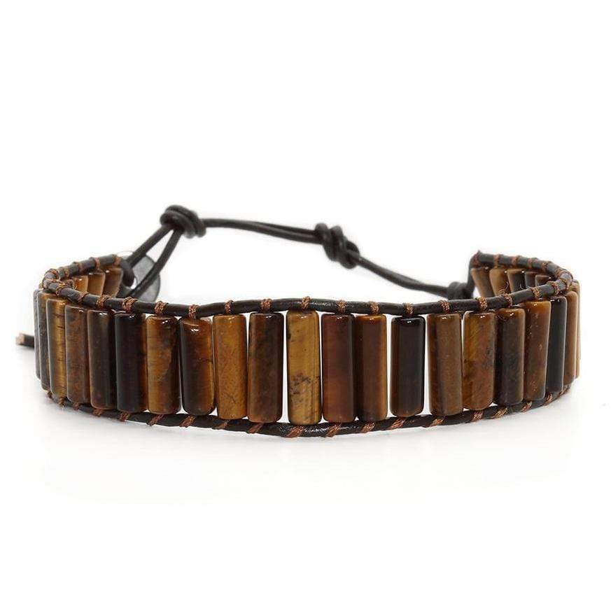 Men's Tiger Eye Stone Bracelet