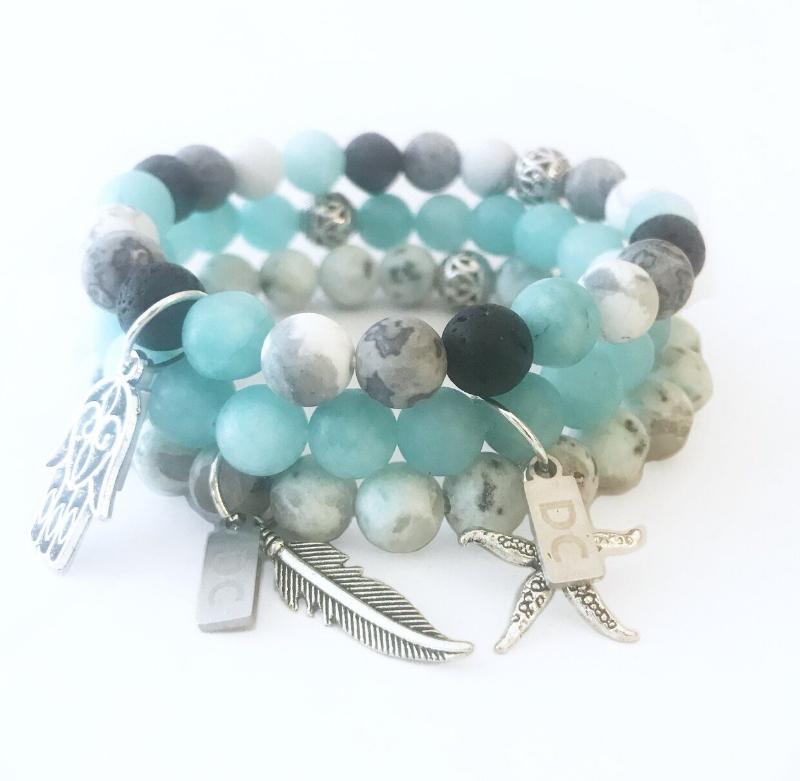 Summer Stone Bracelet Stack