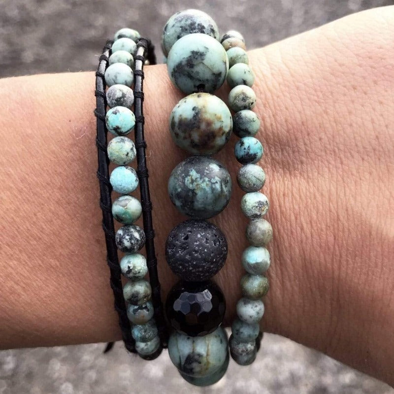 African Turquoise Bracelet for Men Canada Sale