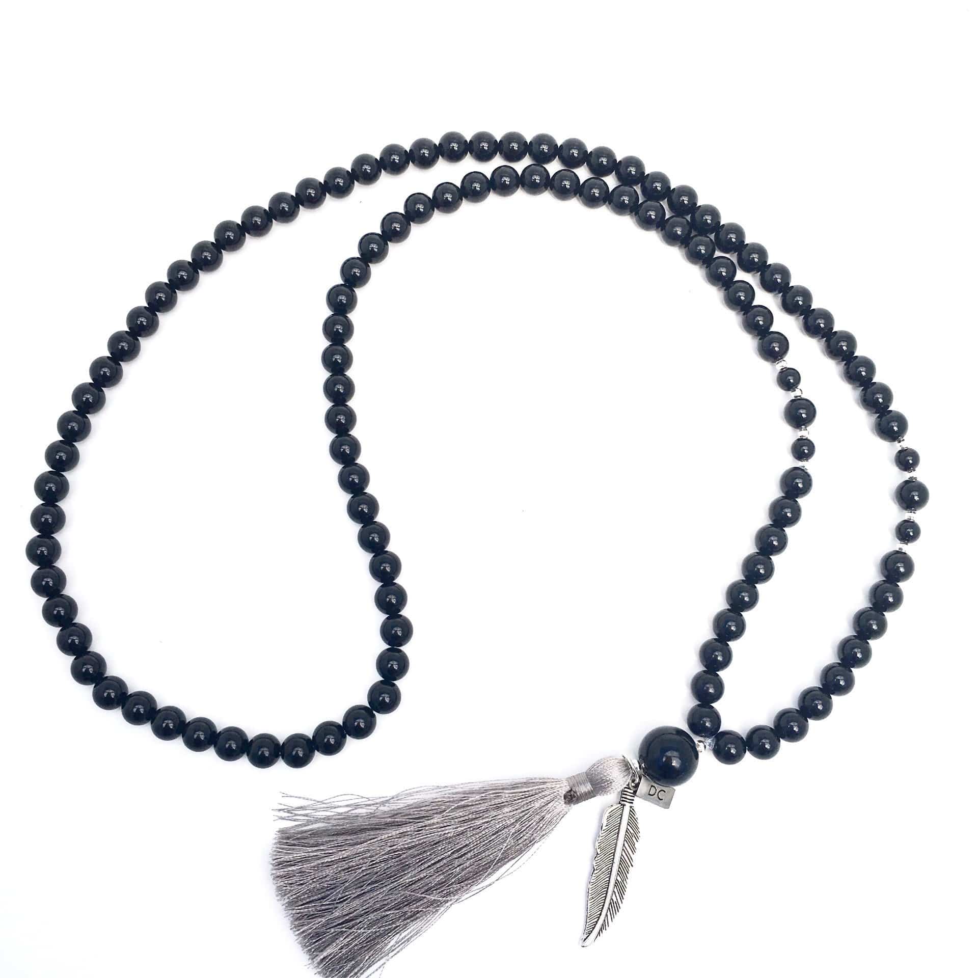 Mala Necklace - Black Onyx