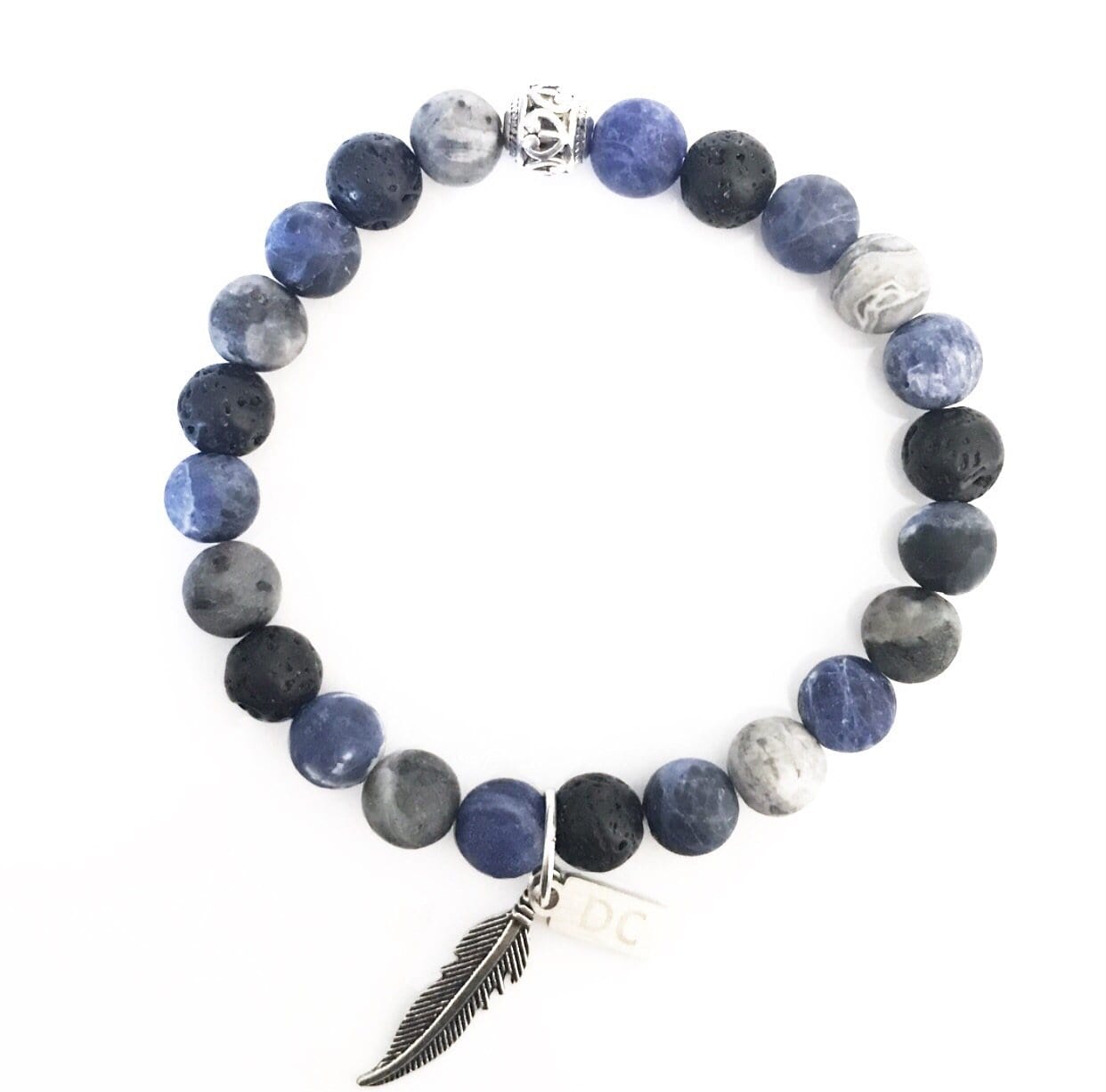 Clarity, Grounding, Mindfulness and Strength Diffuser Bracelet - 8mm stones