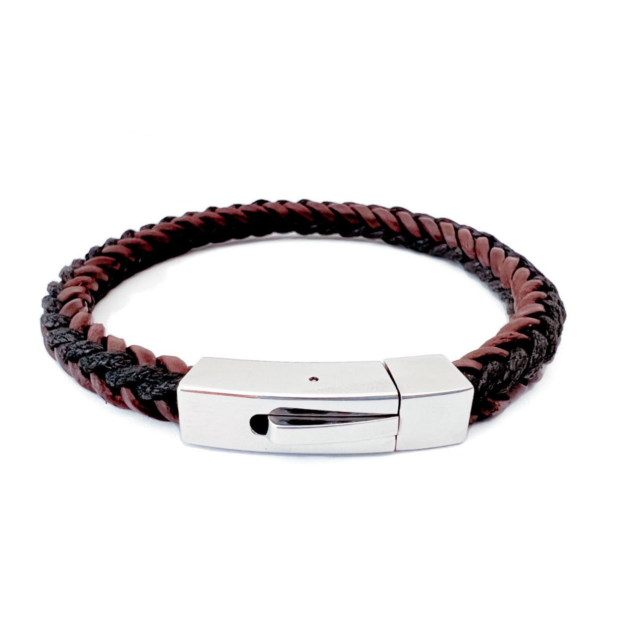 Braided Leather Men's Bracelet – DA COSTA